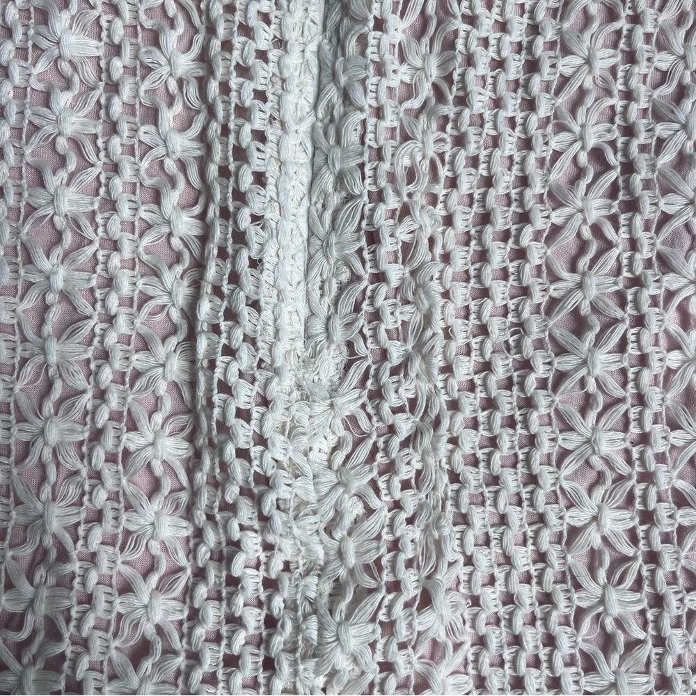 Free People midi skirt crocheted detail size 4 - Picture 8 of 12